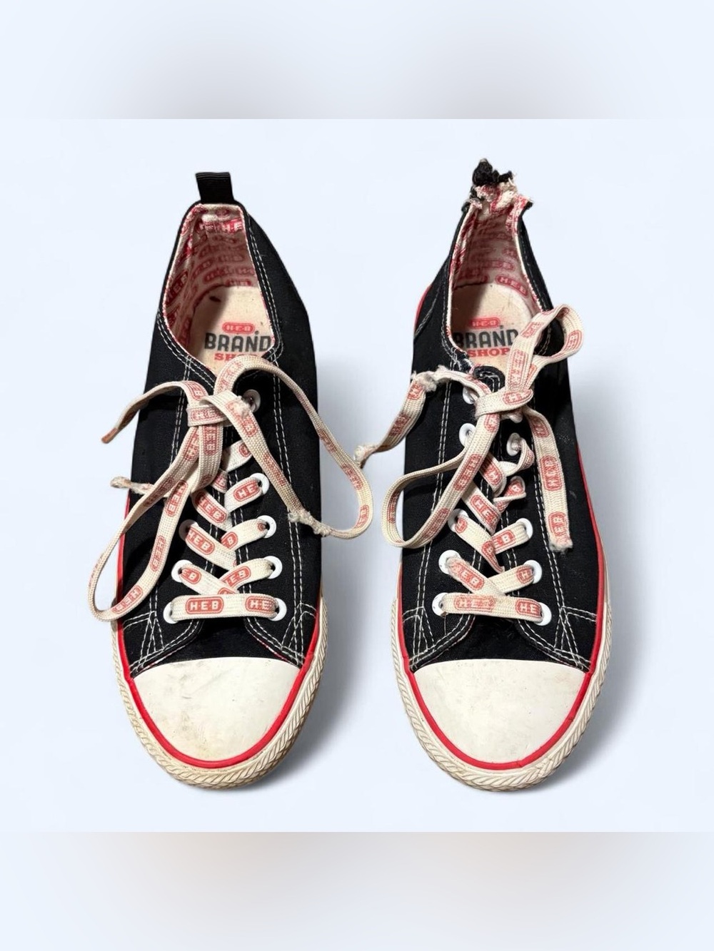 Black HEB Converse Sneakers!
